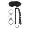 Lover's Fantasy 3-PC BDSM Kit Black Lover's Fantasy 3-PC BDSM Kit Black