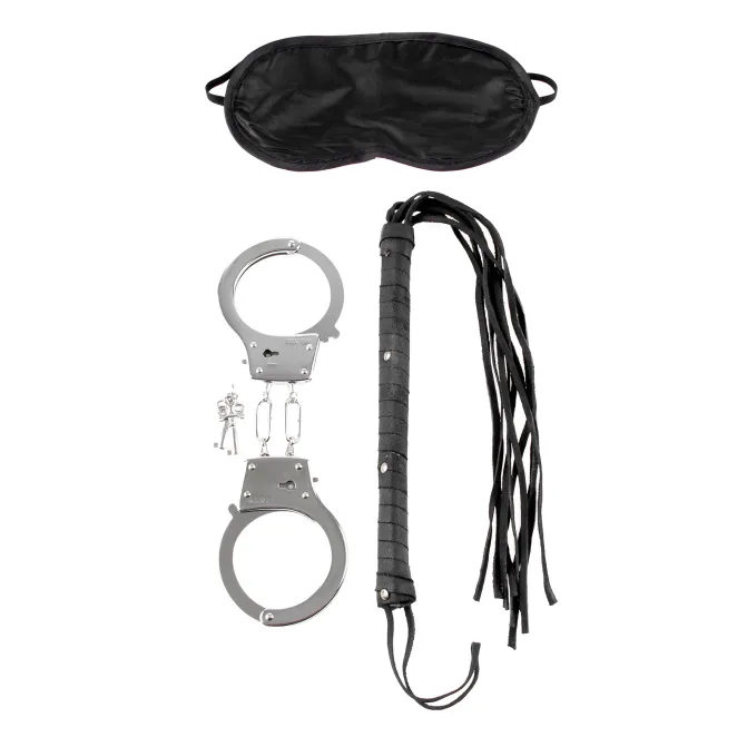 Lover's Fantasy 3-PC BDSM Kit Black