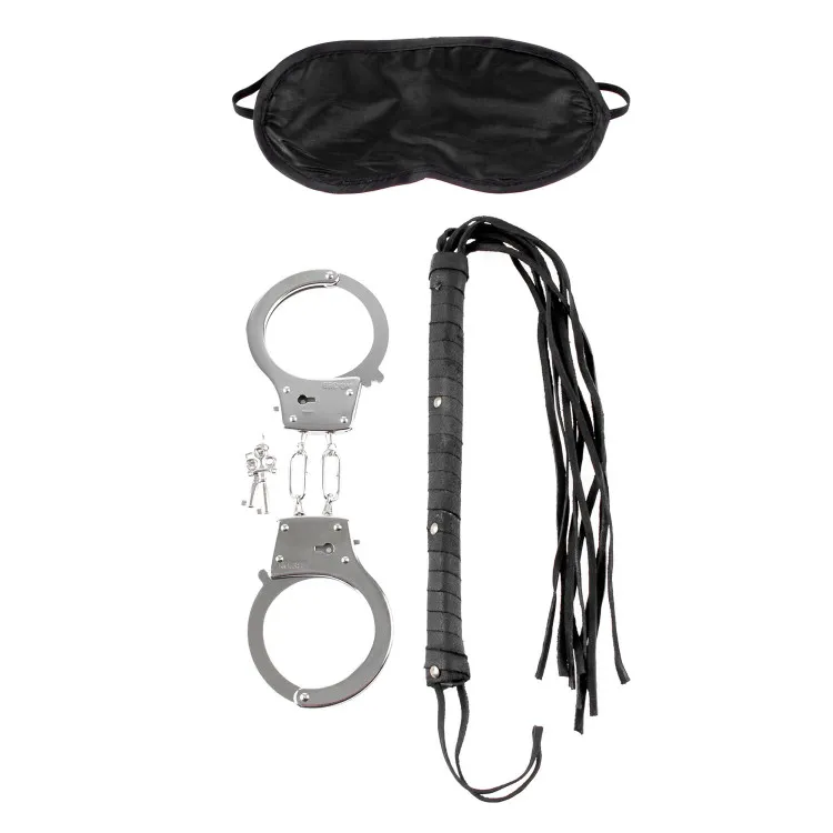Lover's Fantasy 3-PC BDSM Kit Black Lover's Fantasy 3-PC BDSM Kit Black