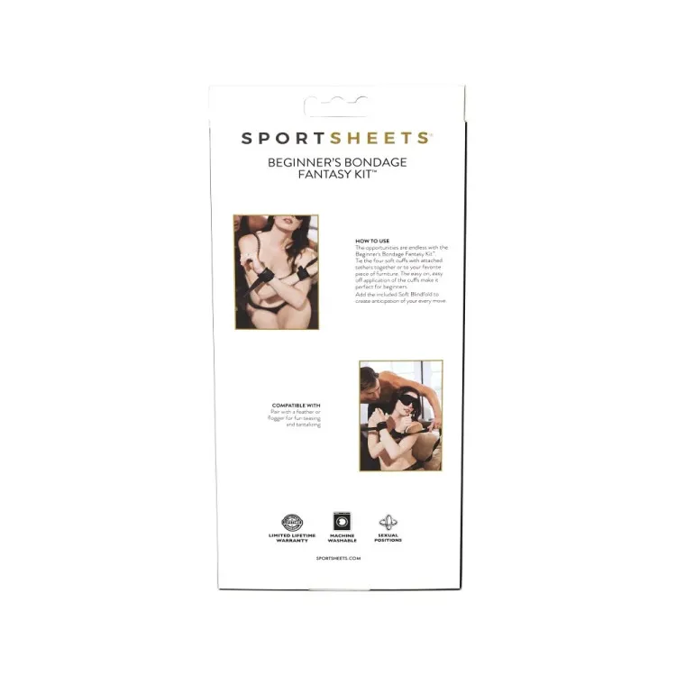 Sportsheets Beginner's Bondage Fantasy Kit Sportsheets Beginner's Bondage Fantasy Kit