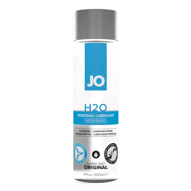 System JO H2O Water-Based Lubricant 4 oz.