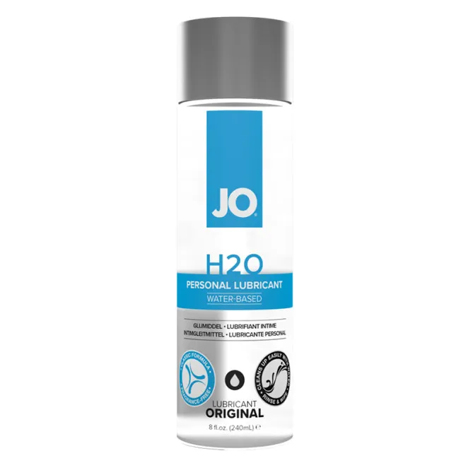 System JO H2O Original Water-Based Lubricant 8 oz.