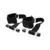 Adjustable Door Jam Cuffs Set Black Adjustable Door Jam Cuffs Set Black
