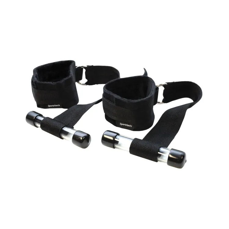 Adjustable Door Jam Cuffs Set Black Adjustable Door Jam Cuffs Set Black