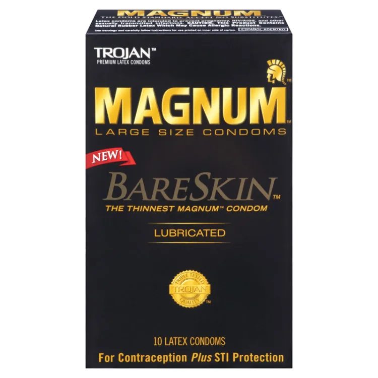 Trojan Magnum Bareskin Condoms 10-Pack Trojan Magnum Bareskin Condoms 10-Pack