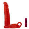 Double Penetrator Cock Ring Anal Vibrator Strap-On
