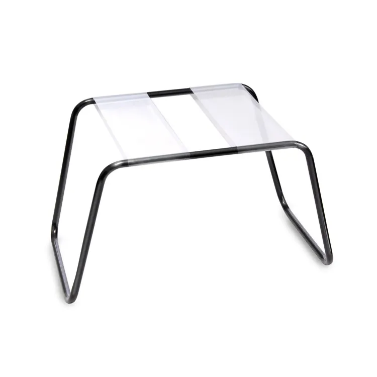 The Incredible Sex Stool Clear/Black The Incredible Sex Stool Clear/Black