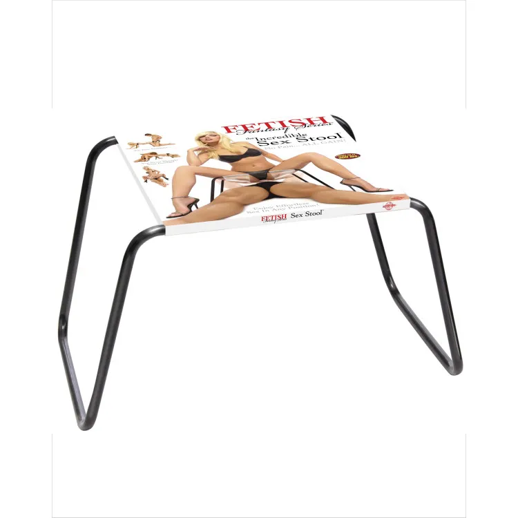 The Incredible Sex Stool Clear/Black The Incredible Sex Stool Clear/Black