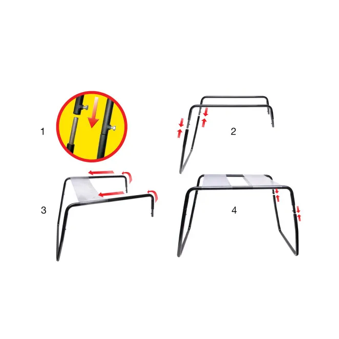 The Incredible Sex Stool Clear/Black