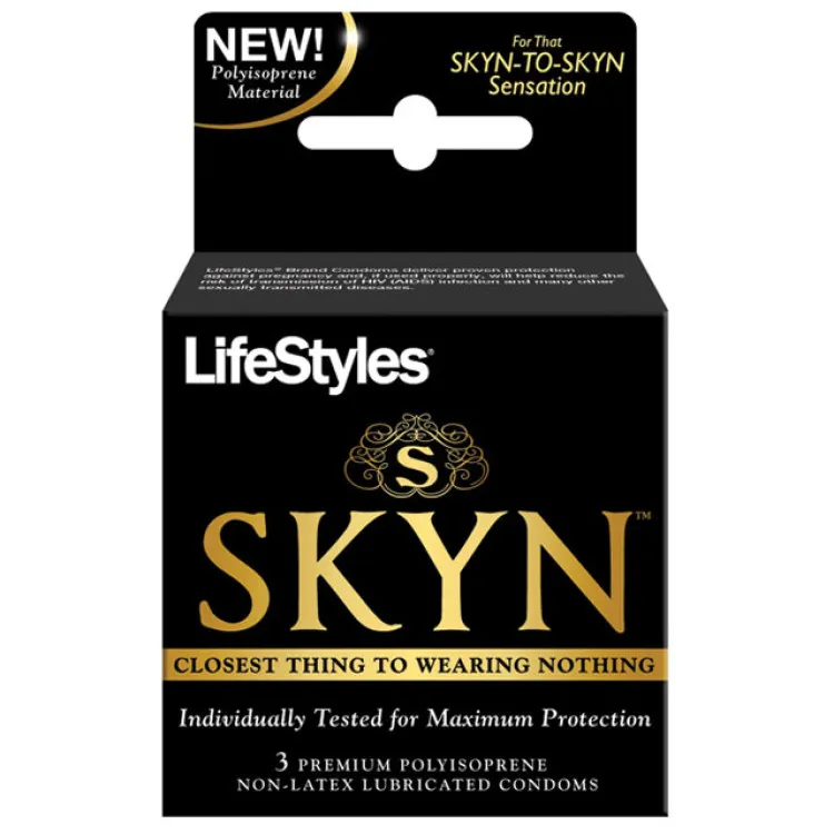 Lifestyles SKYN Condoms (3-Pack) (32118) by Paradise Marketing Services | Condoms | SlipDix.com Lifestyles SKYN Condoms (3-Pack) (32118) | SlipDix.com