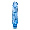 9 in. Realistic Vibrating Dildo Blue 9 in. Realistic Vibrating Dildo Blue