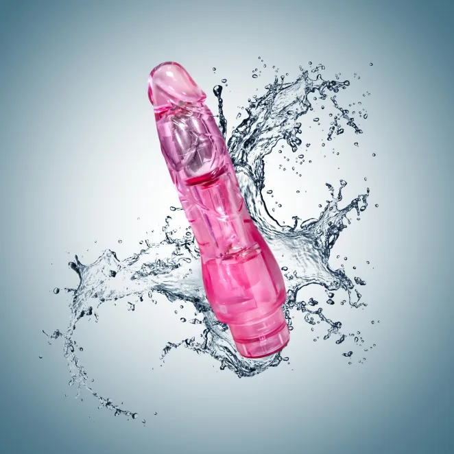 7 Inch Realistic Vibrating Dildo Pink