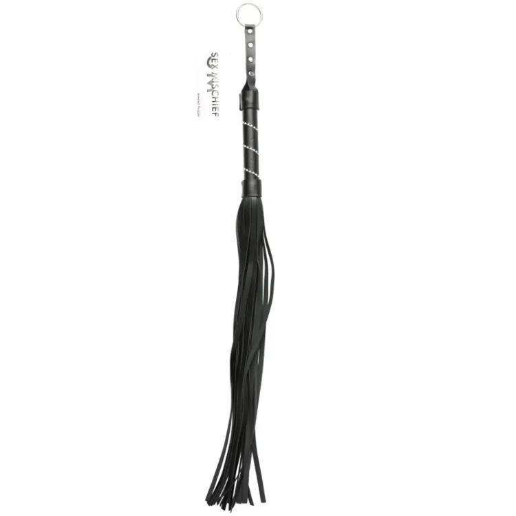 Jeweled Flogger Black