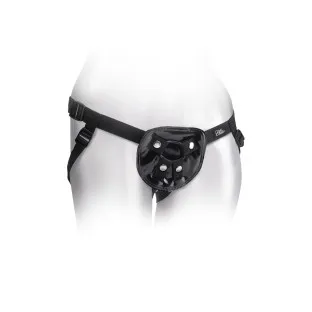 Adjustable Universal Beginner's Strap-On Harness Black