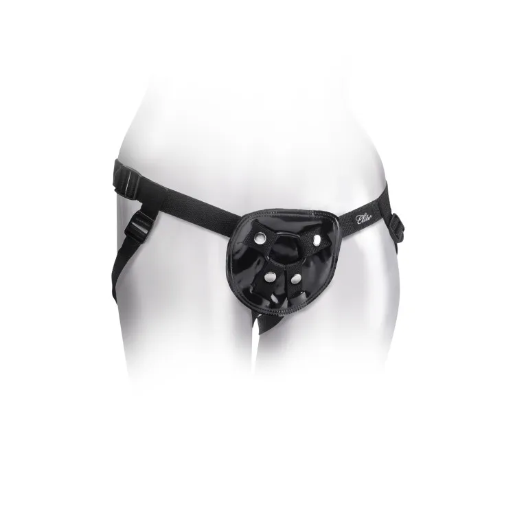 Adjustable Universal Beginner's Strap-On Harness Black Adjustable Universal Beginner's Strap-On Harness Black