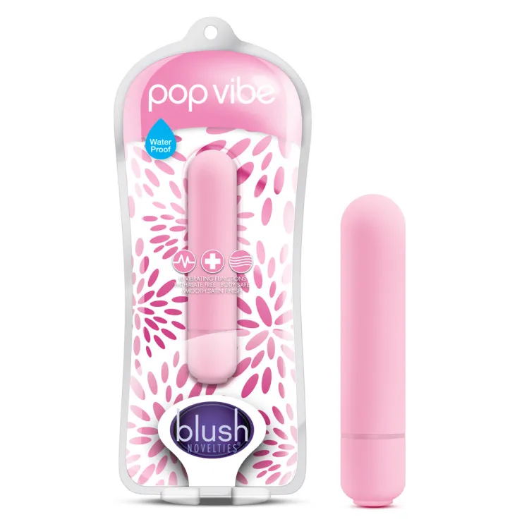 3.35 in. Pop Vibe 10 Function Bullet Vibrator 3.35 in. Pop Vibe 10 Function Bullet Vibrator