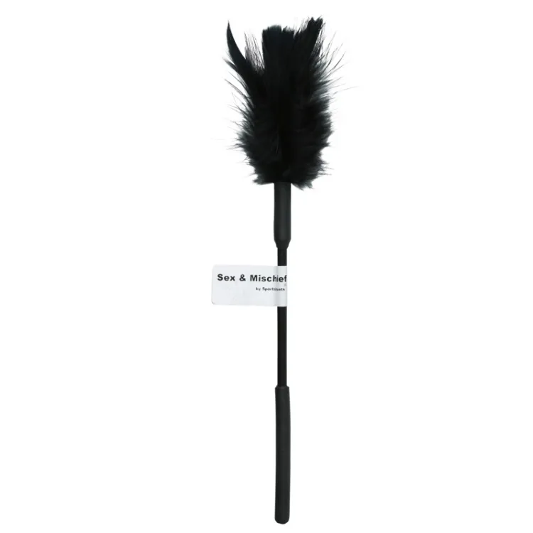 Sex & Mischief Feather Tickler Black Sex & Mischief Feather Tickler Black