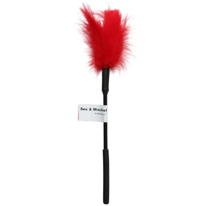 Feather Tickler Red
