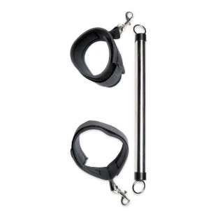 Fetish Fantasy Adjustable Spreader Bar Black/Silver
