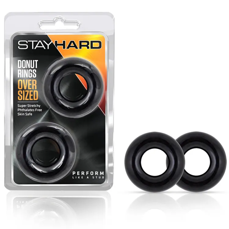 Donut Cock Ring 2-Pack Donut Cock Ring 2-Pack