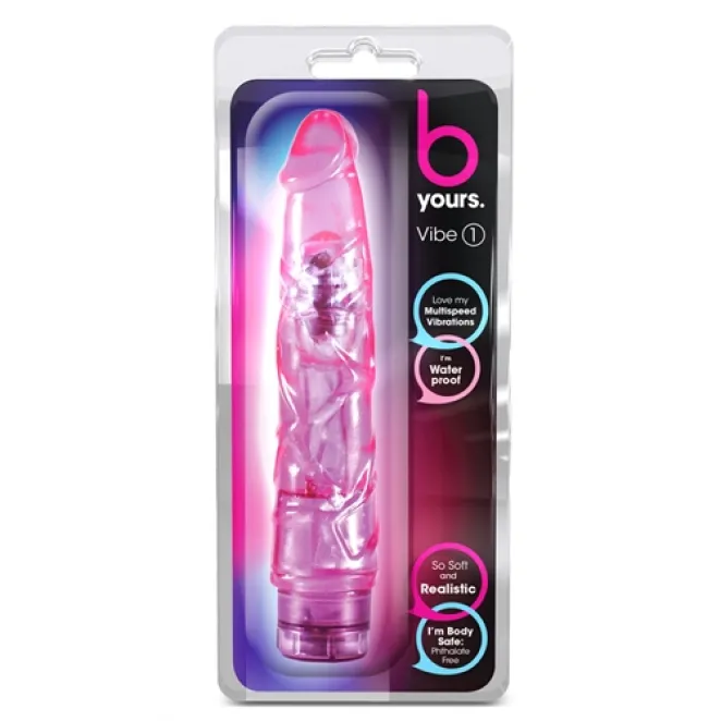 7.5 Inch Realistic Vibrating Dildo Purple