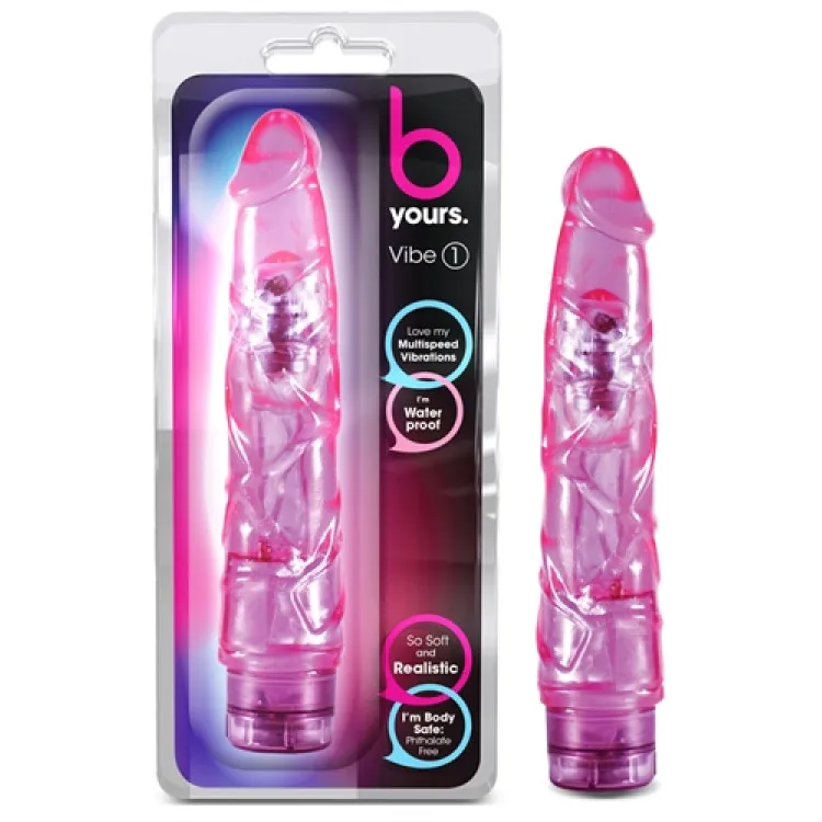 9 in. Realistic Vibrating Dildo Purple 9 in. Realistic Vibrating Dildo Purple