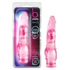 8 in. Vibrating Realistic Dildo Pink