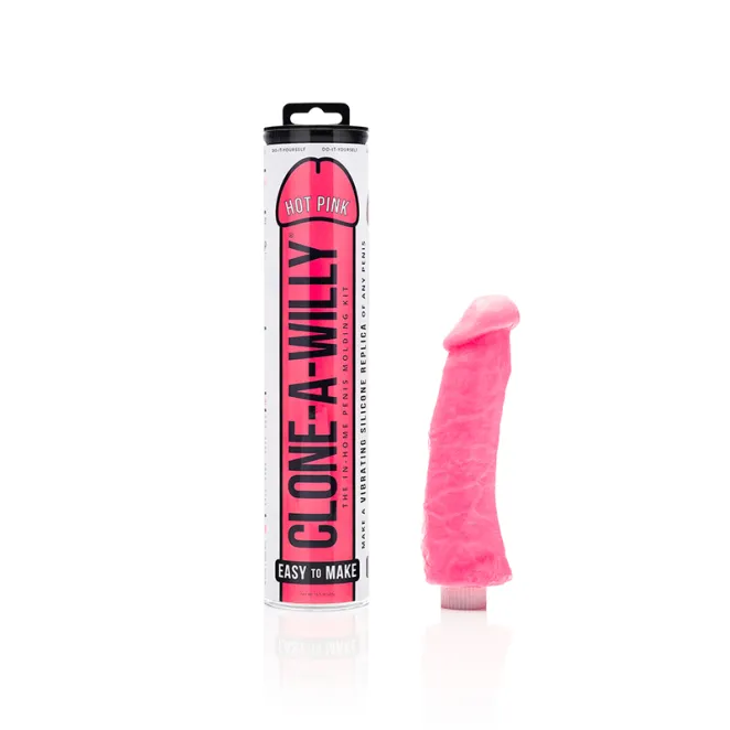 Clone-A-Willy Vibrator Molding Kit Hot Pink