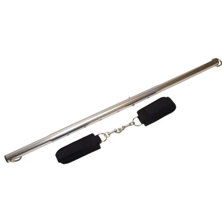 Expandable Spreader Bar & Cuffs Set Black Expandable Spreader Bar & Cuffs Set Black