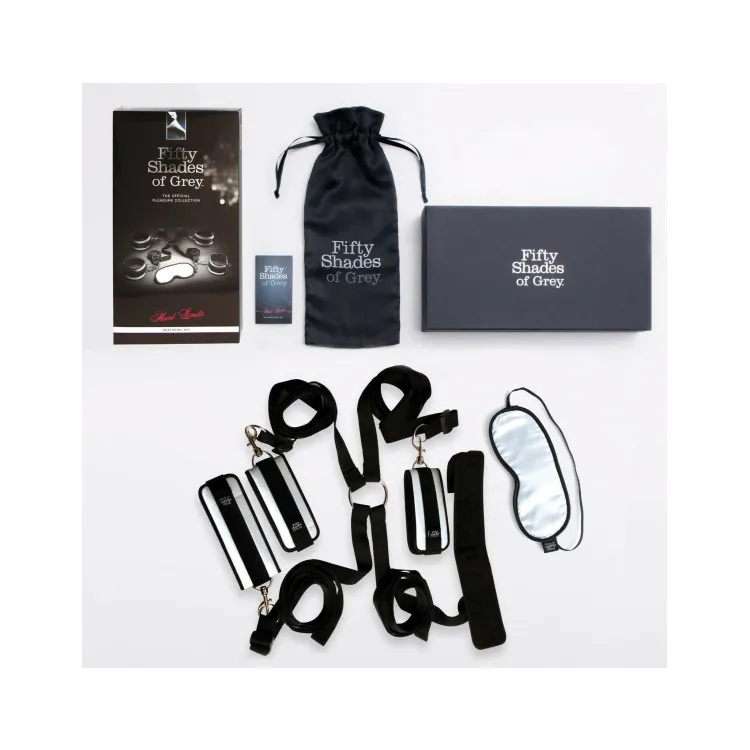 Fifty Shades of Grey Hard Limits 4-Piece Restraint Kit Fifty Shades of Grey Hard Limits 4-Piece Restraint Kit