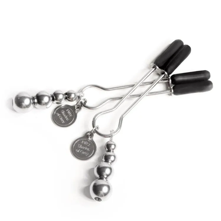 Fifty Shades of Grey The Pinch Adjustable Nipple Clamps Fifty Shades of Grey The Pinch Adjustable Nipple Clamps