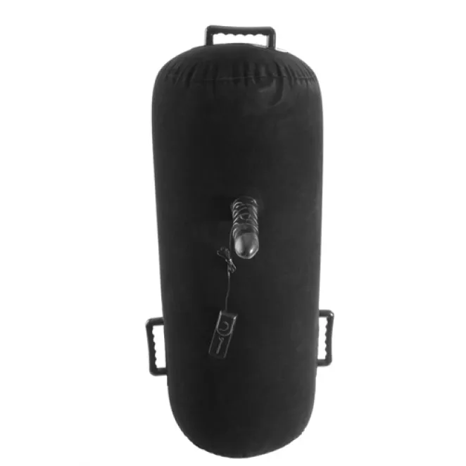 Inflatable Luv Log with 5 in. Vibrating Dildo