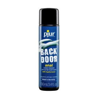 Pjur Back Door Comfort Anal Glide Water Based Lubricant 3.4 oz