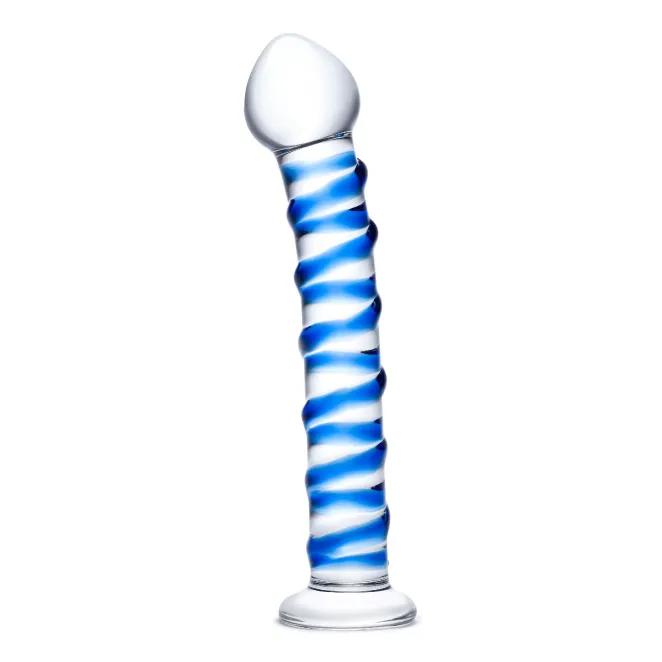 Gläs Spiral G-Spot Sensual Glass Dildo