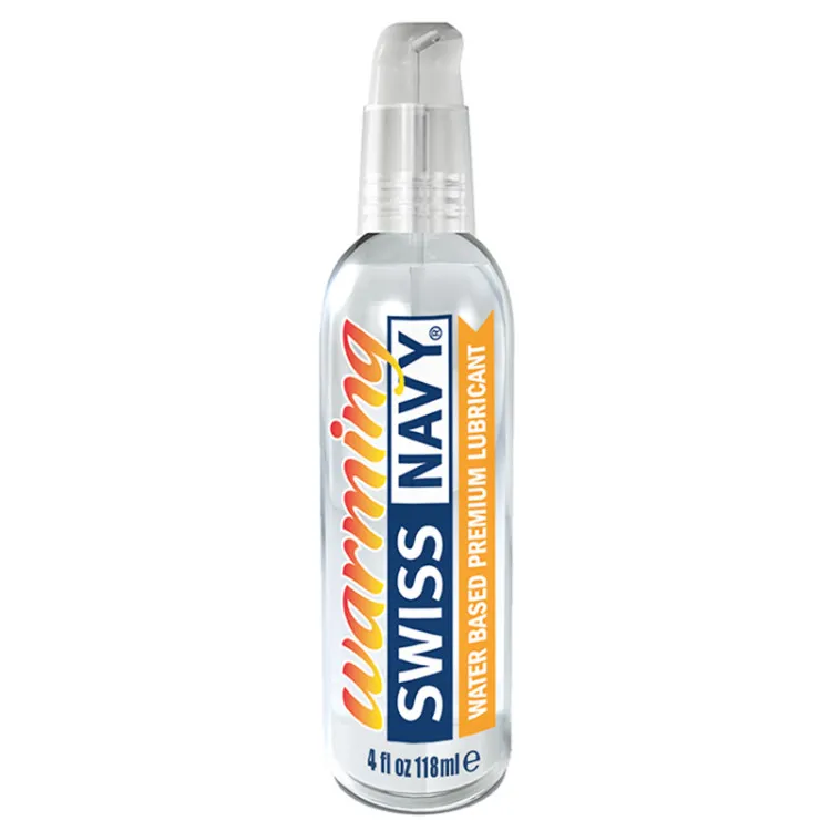 Swiss Navy Water-Based Warming Lube 4 oz. Swiss Navy Water-Based Warming Lube 4 oz.