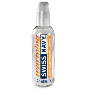 Swiss Navy Water-Based Warming Lube 2 oz.