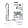 X-tensions Vibrating Super Sleeve 1 in. Extension with Ball Strap Clear X-tensions Vibrating Super Sleeve 1 in. Extension with Ball Strap Clear