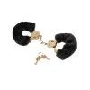 Gold Deluxe Furry Cuffs Gold Deluxe Furry Cuffs