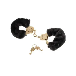 Gold Deluxe Furry Cuffs