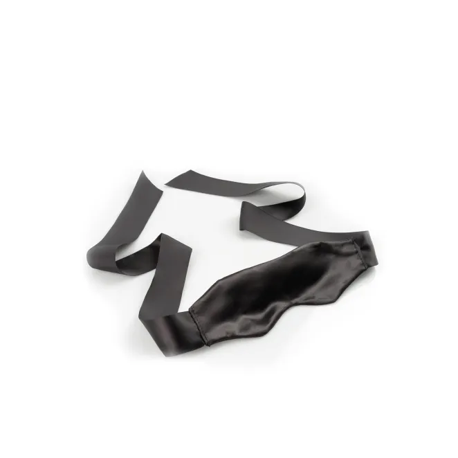 Satin Blindfold Black