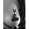 Vibrating Silicone Nipple Lassos Black Vibrating Silicone Nipple Lassos Black