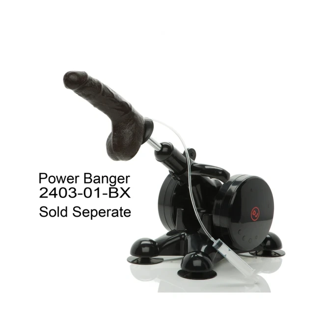 9 Inch Doc Johnson Bust It Ejaculating Realistic Dildo with Vac-U-Lock Brown