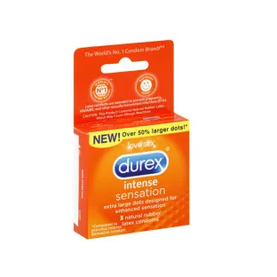 Durex Intense Sensation Extra Large Dots 3pc