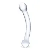 7 in. Curved Glass G Spot Dildo