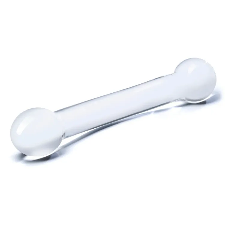 7 in. Curved Glass G Spot Dildo