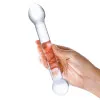 7 in. Curved Glass G Spot Dildo