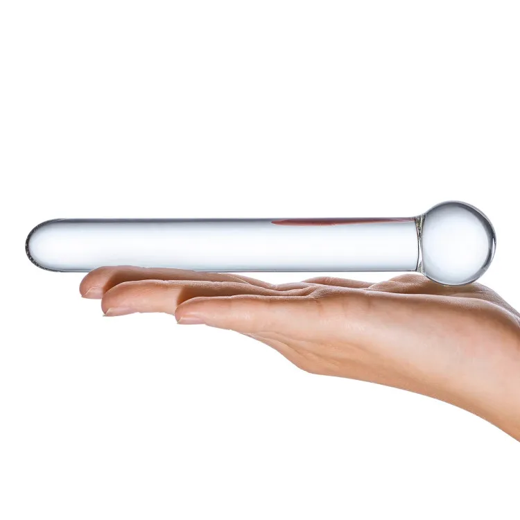 7 in. Straight Glass Dildo