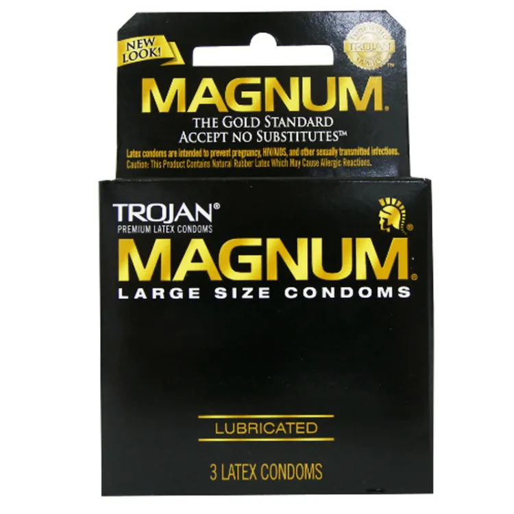 Trojan Magnum Large Size Condoms 3-Pack Trojan Magnum Large Size Condoms 3-Pack