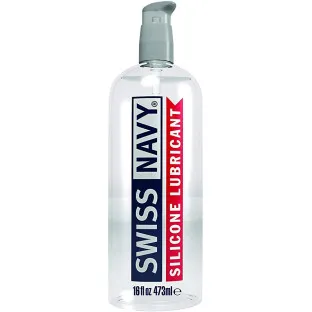 Swiss Navy Premium Silicone Anal Lubricant 16 oz.