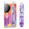 6.7 in. Realistic Vibrating Dildo Purple